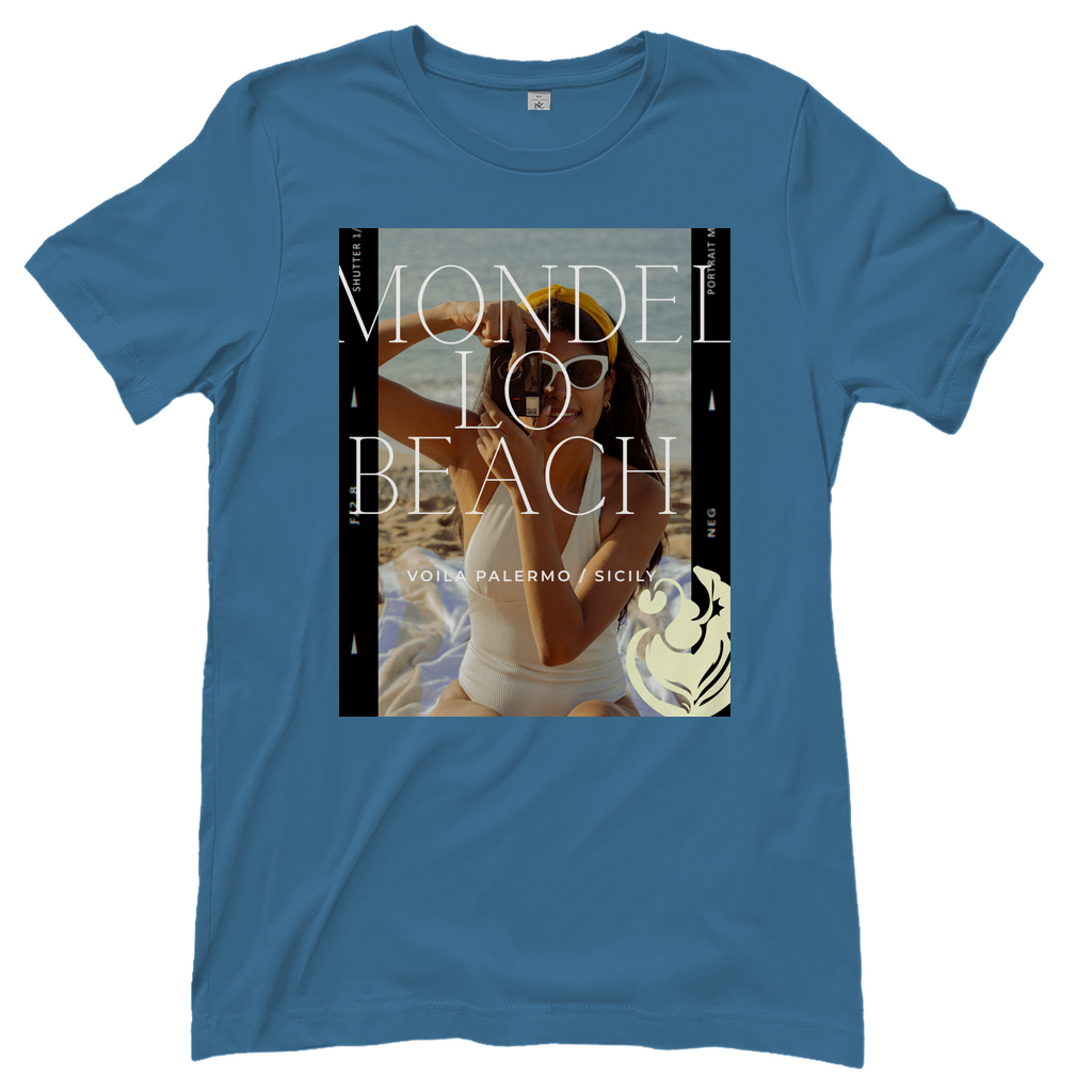 Damen T-Shirt Mondello Beach