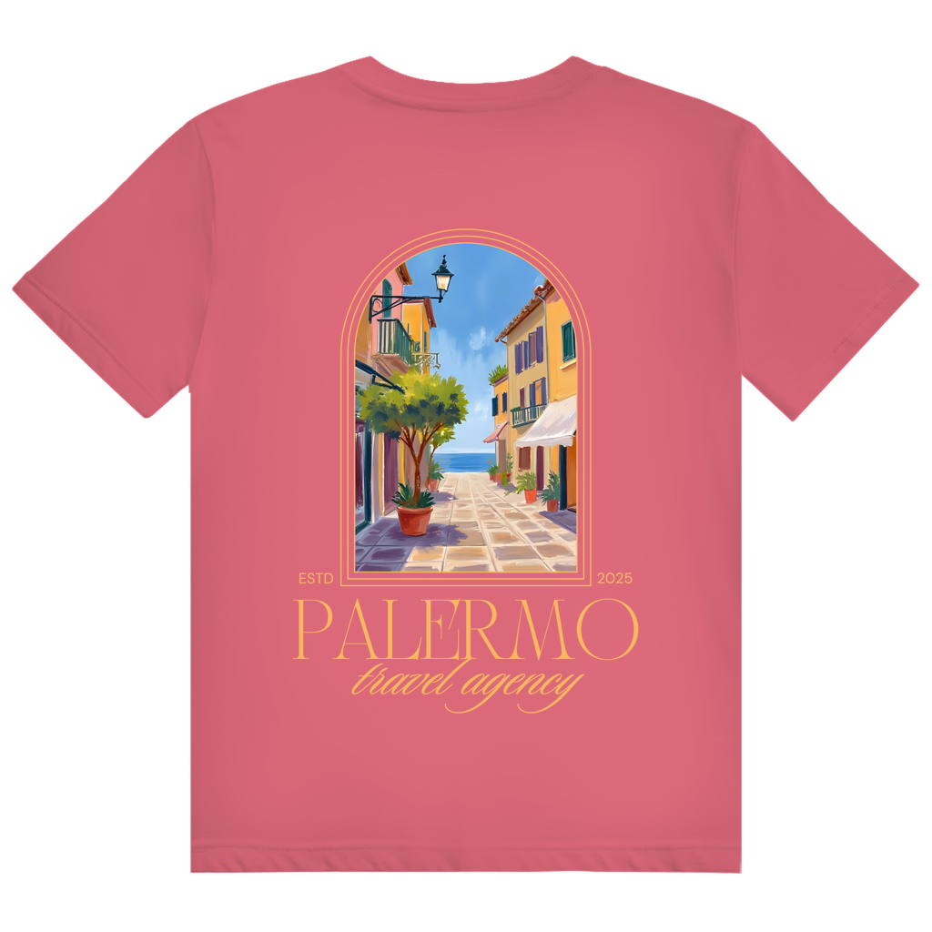 Herren Heavy Cotton T-Shirt Palermo. New/ Design  Rückseite