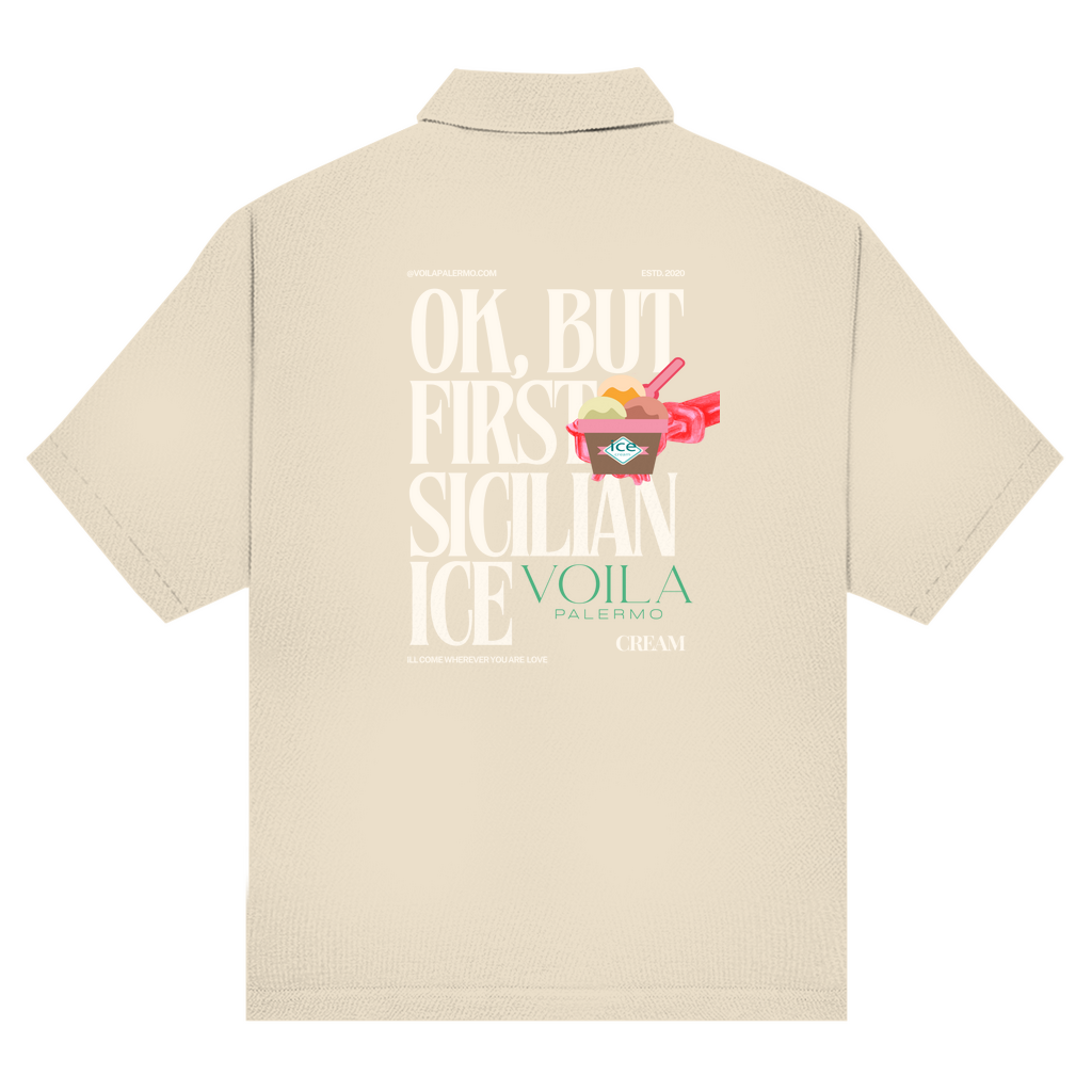 Unisex Poloshirt Ok but first Sicilian Ice