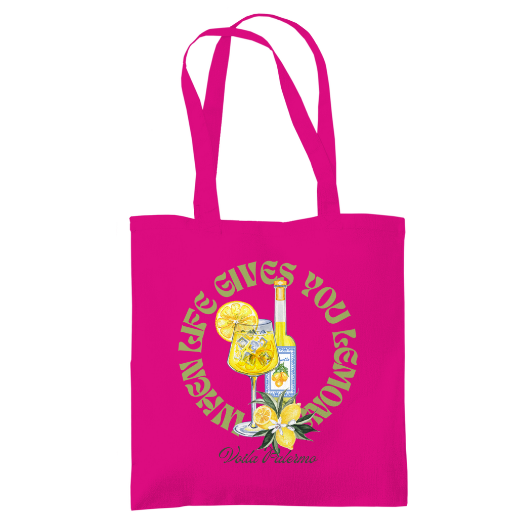 Tragetasche / When Life gives you Lemon Design/