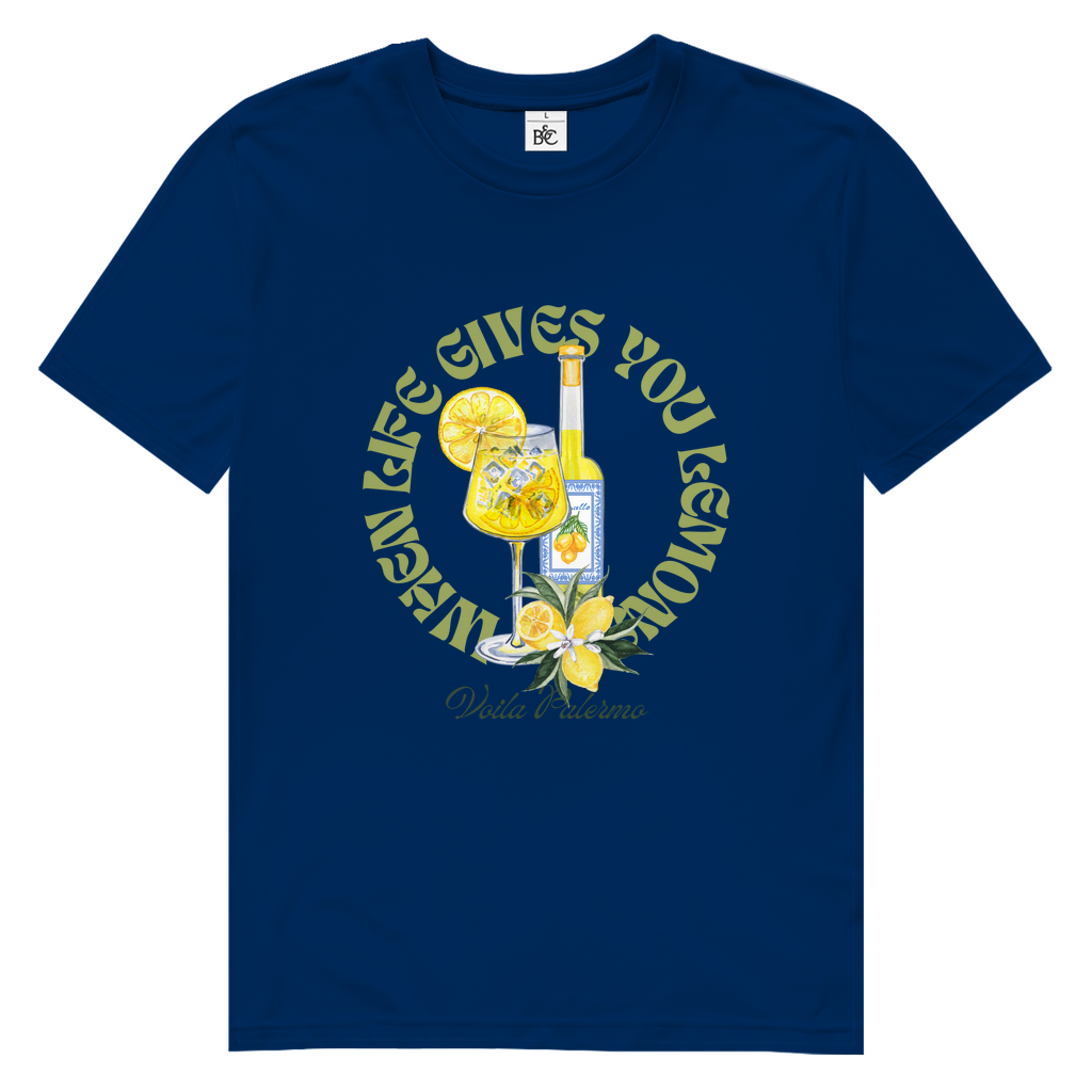 Herren Premium Bio T-Shirt Lemon Design