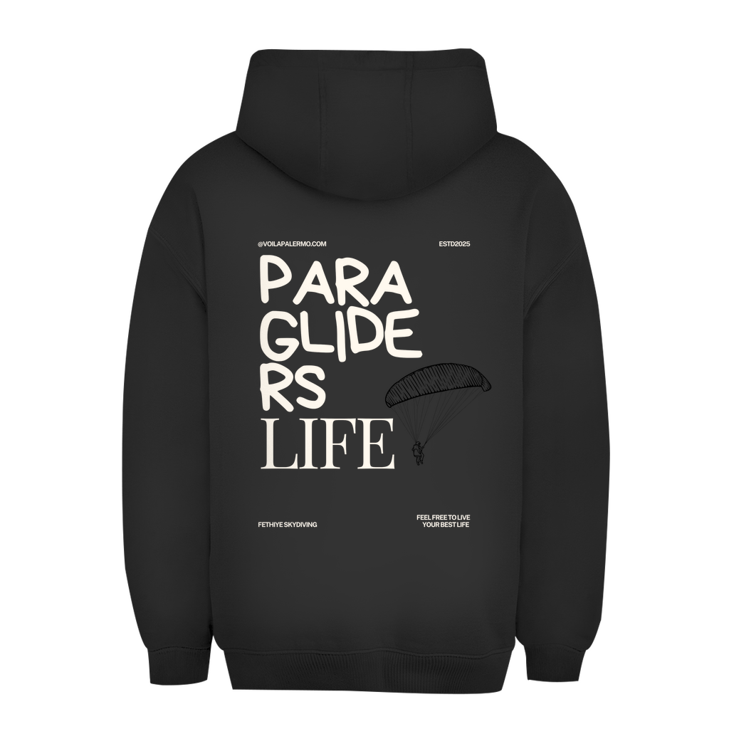 Unisex Oversize Hoodie Paragliders Life