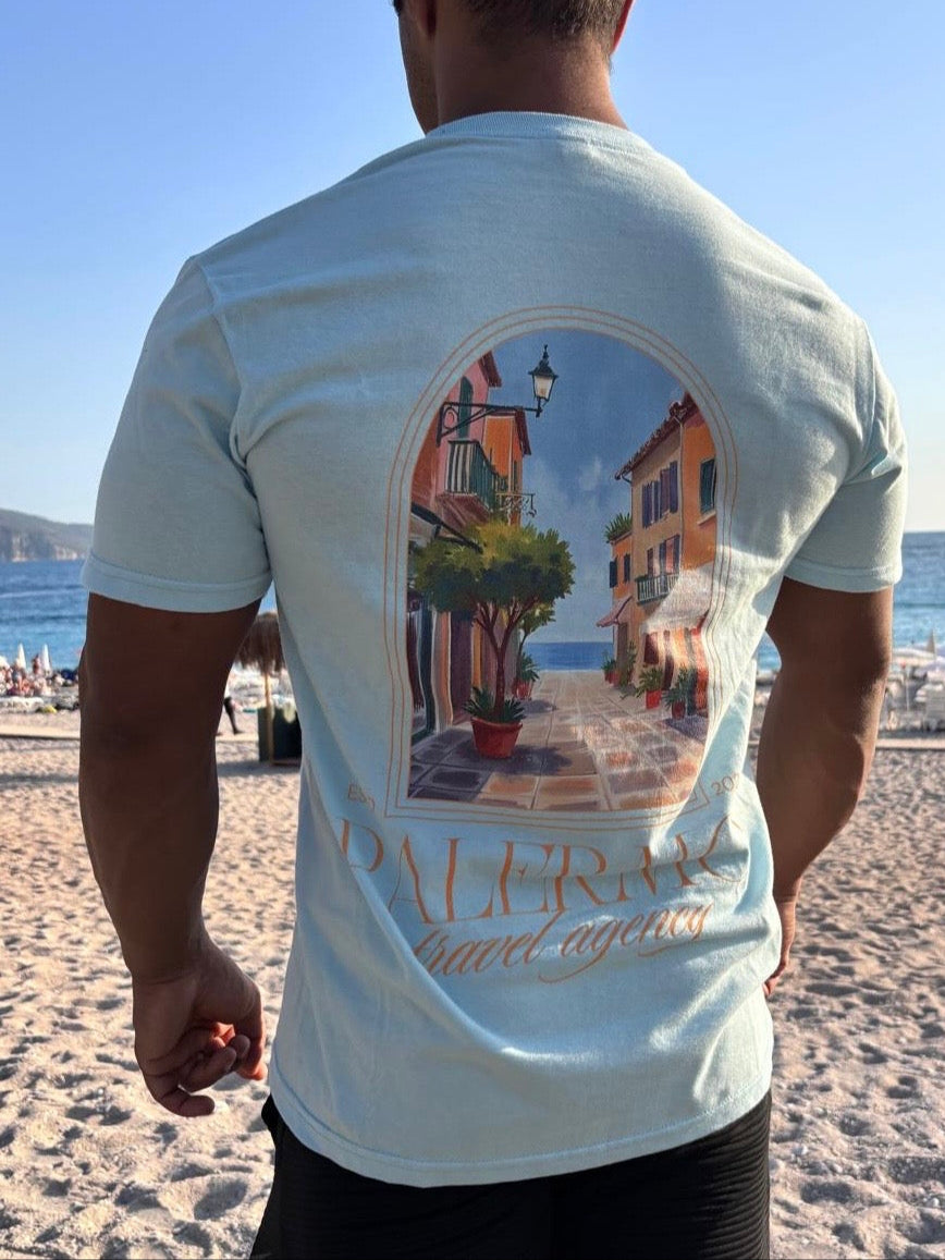 Herren Heavy Cotton T-Shirt Palermo. New/ Design  Rückseite