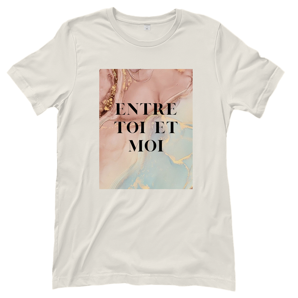 Damen T-Shirt Entre Toi et Moi