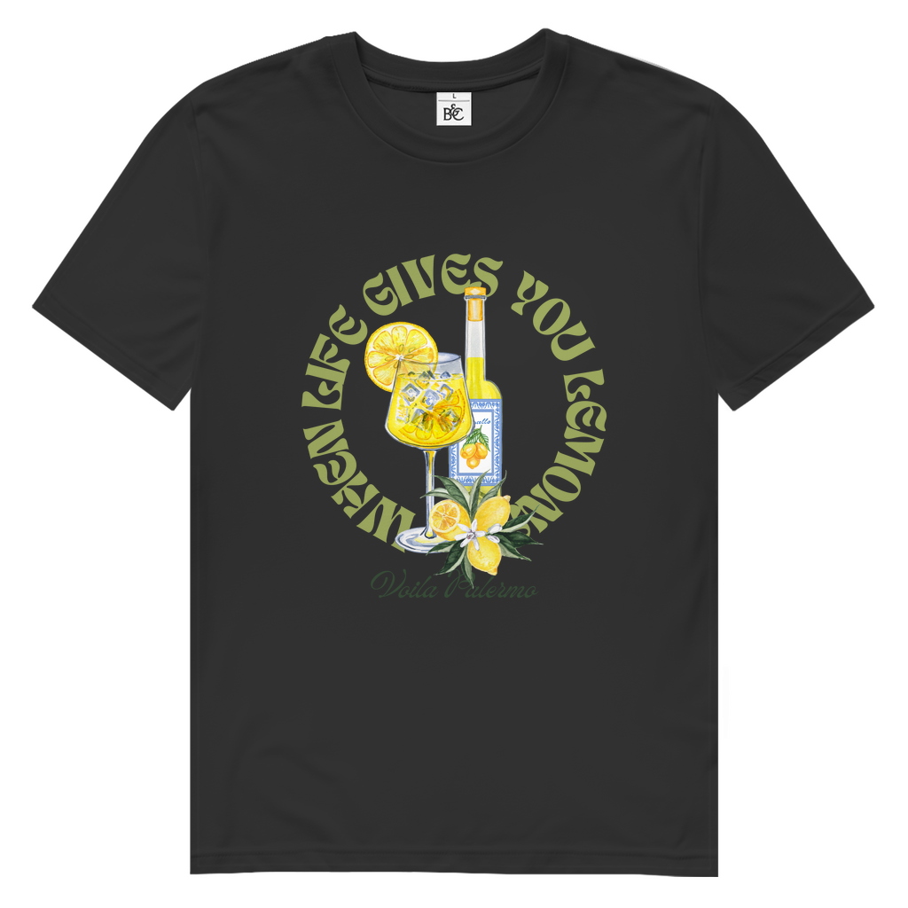 Herren Premium Bio T-Shirt Lemon Design