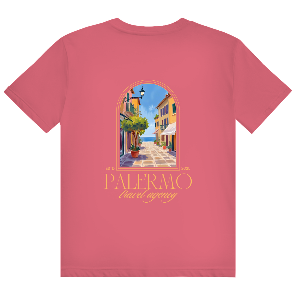 Herren Heavy Cotton T-Shirt Palermo. New/ Design  Rückseite