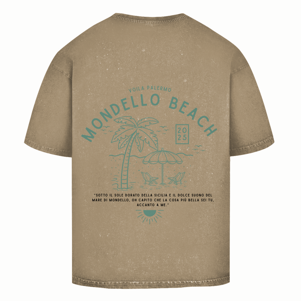 Oversize Washed T-Shirt Palermo Design