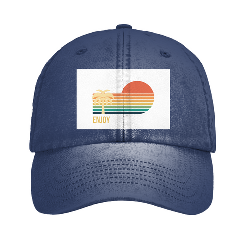 Vintage Cap Enjoy – Cap im Retro-Look, passend zum Crop Top