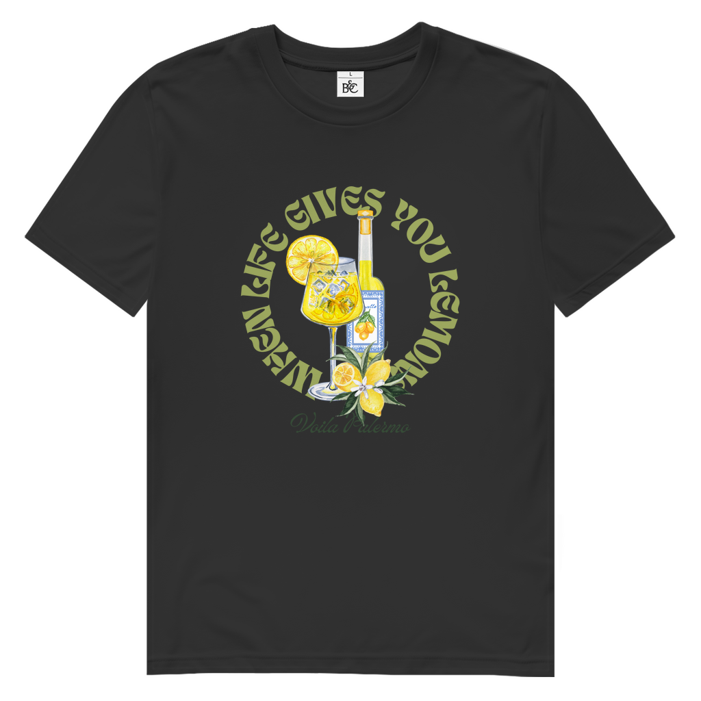 Herren Premium Bio T-Shirt Lemon Design