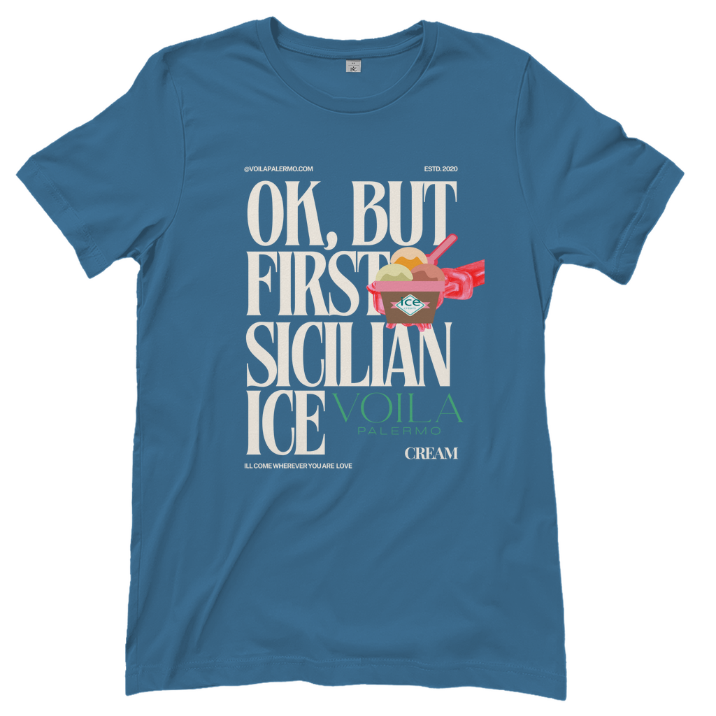 Damen T-Shirt Sicilian Ice