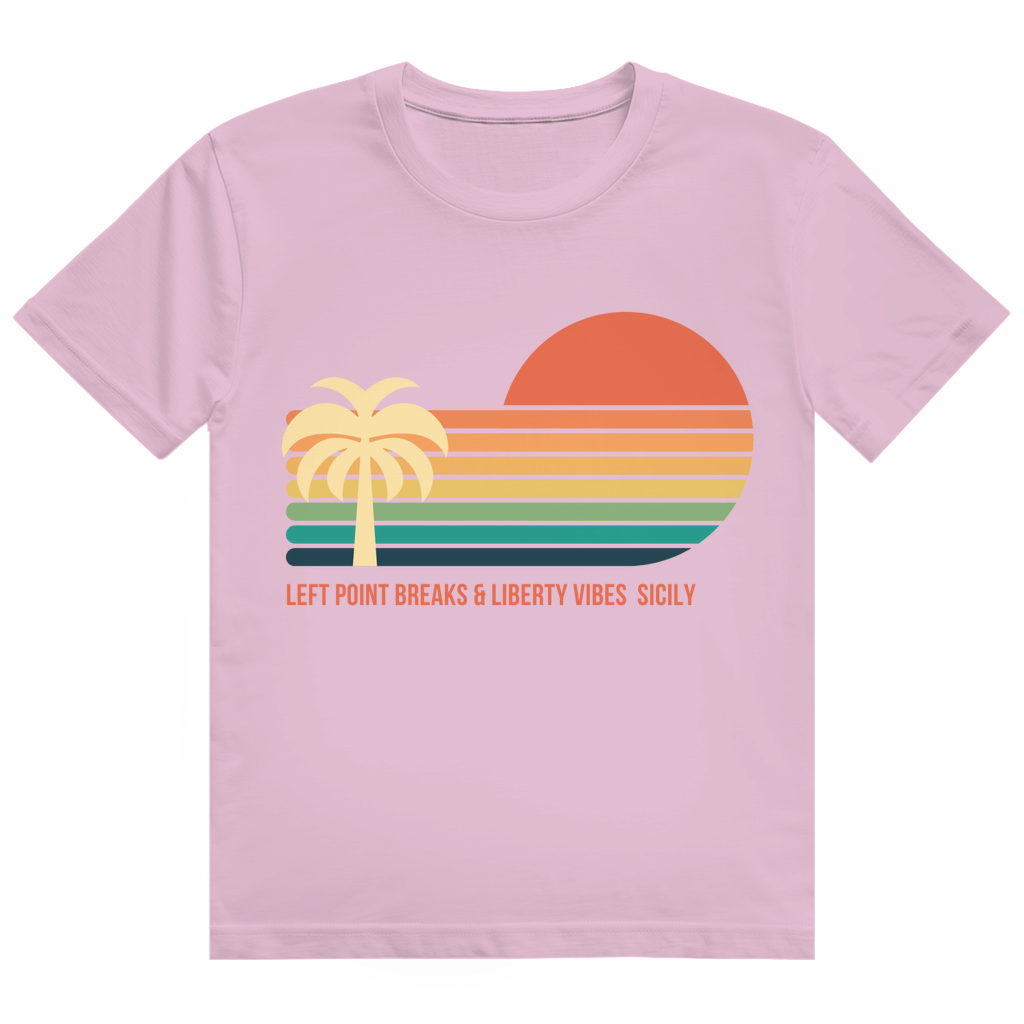 Herren Heavy Cotton T-Shirt Sicilian Summer Surf Tshirt