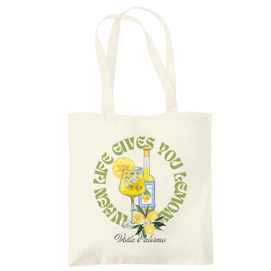 Tragetasche / When Life gives you Lemon Design/