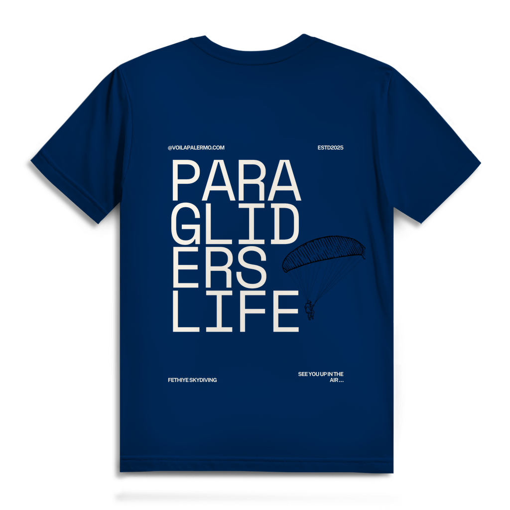 Herren Premium Bio T-Shirt paragliders life