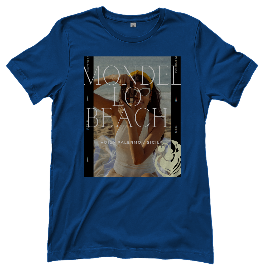 Damen T-Shirt Mondello Beach