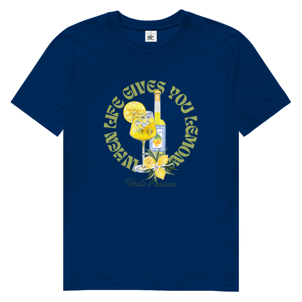 Herren Premium Bio T-Shirt Lemon Design