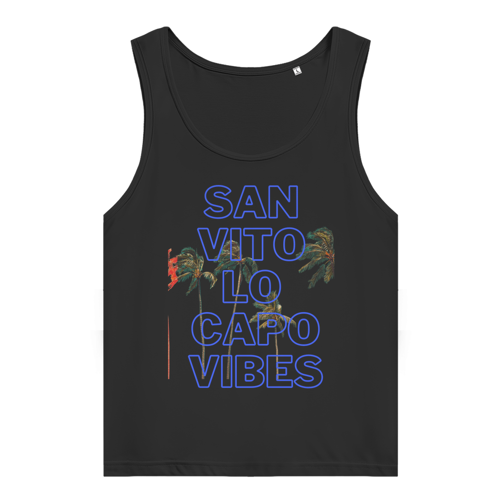 Damen Premium Organic Tank Top San Vito lo capo Vibes