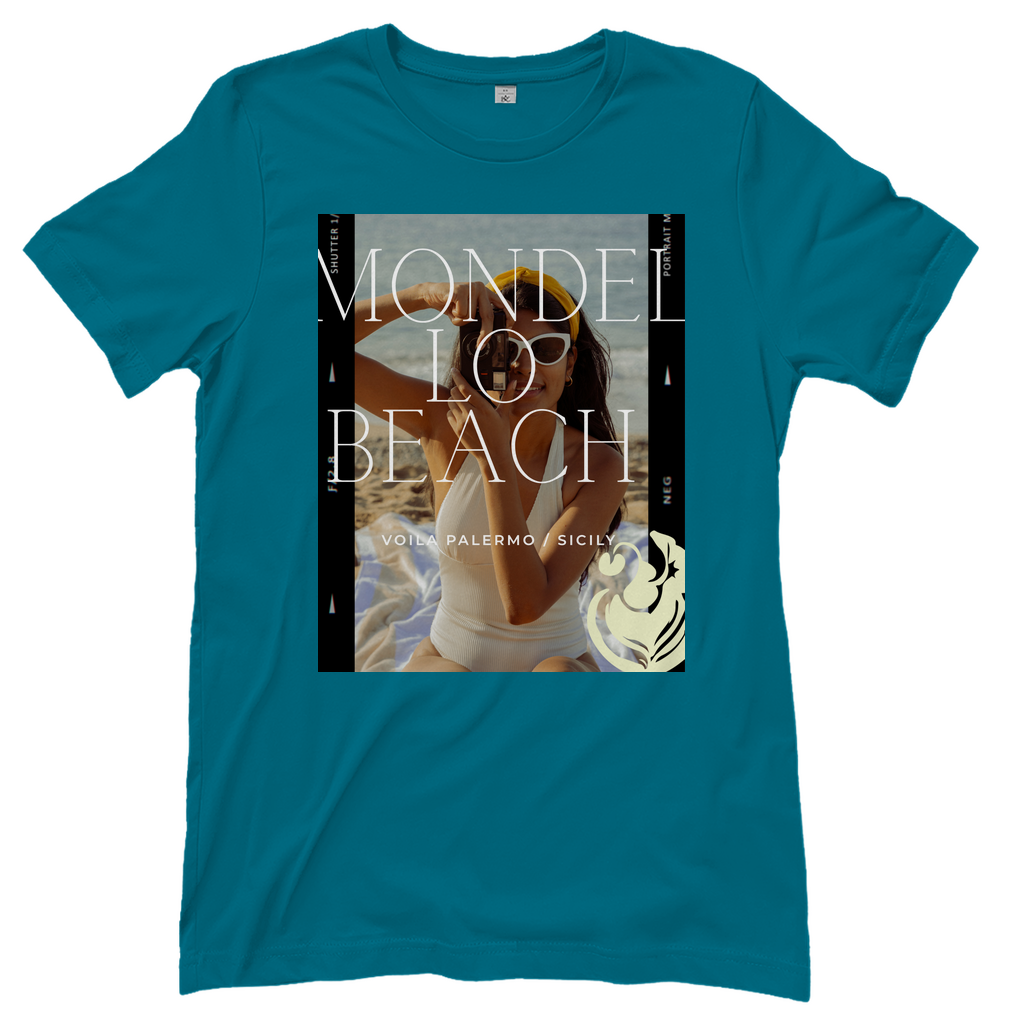 Damen T-Shirt Mondello Beach