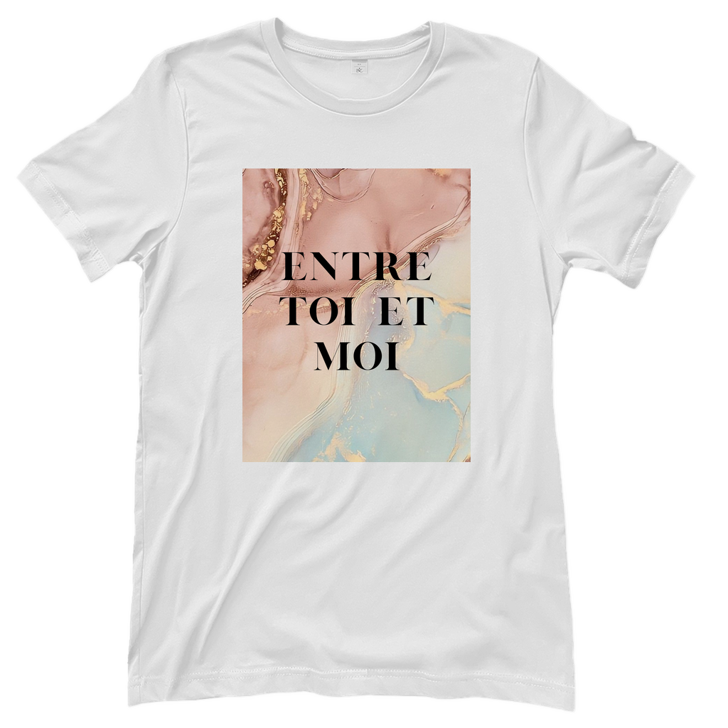 Damen T-Shirt Entre Toi et Moi