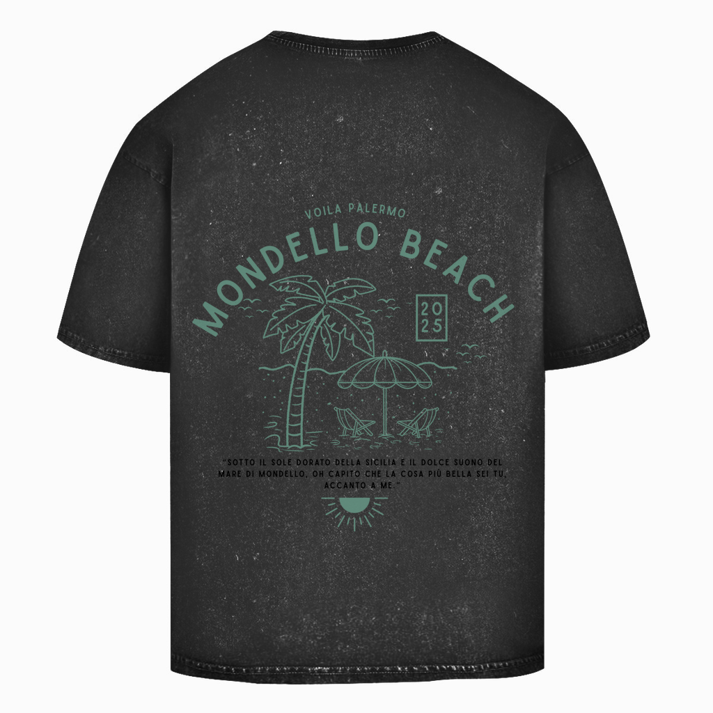 Oversize Washed T-Shirt Palermo Design