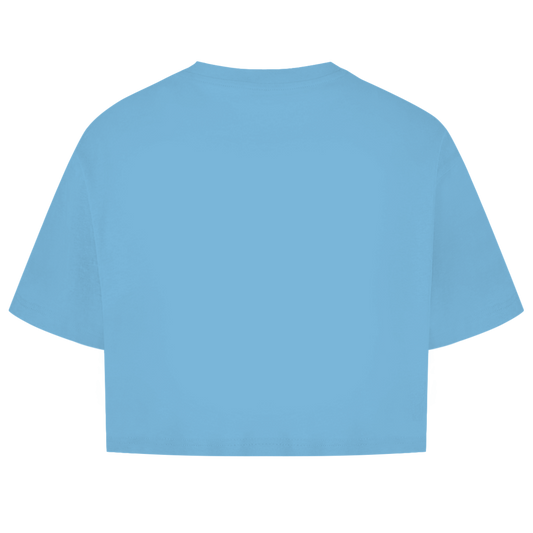 Damen Oversize Crop Top Palermo Beach