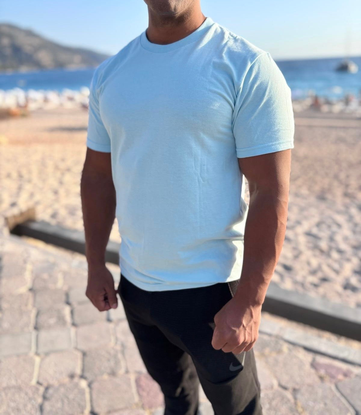 Herren Heavy Cotton T-Shirt Palermo. New/ Design  Rückseite
