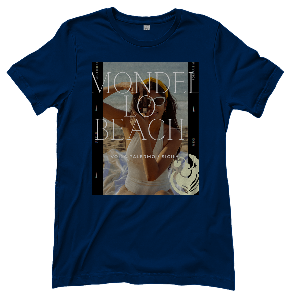 Damen T-Shirt Mondello Beach