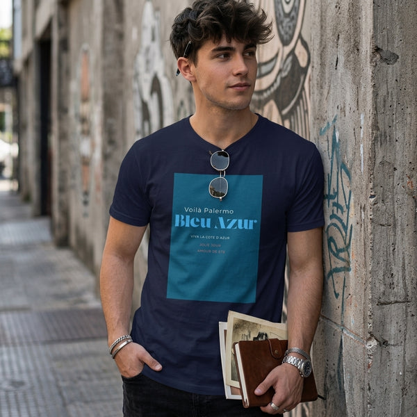 ST/ST Rocker T-Shirt Bleu Azur