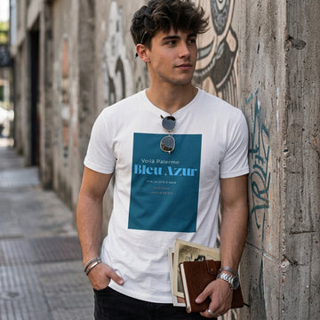 ST/ST Rocker T-Shirt Bleu Azur