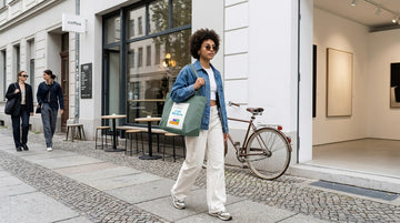 Shopping Bag Good Vibes & Matcha