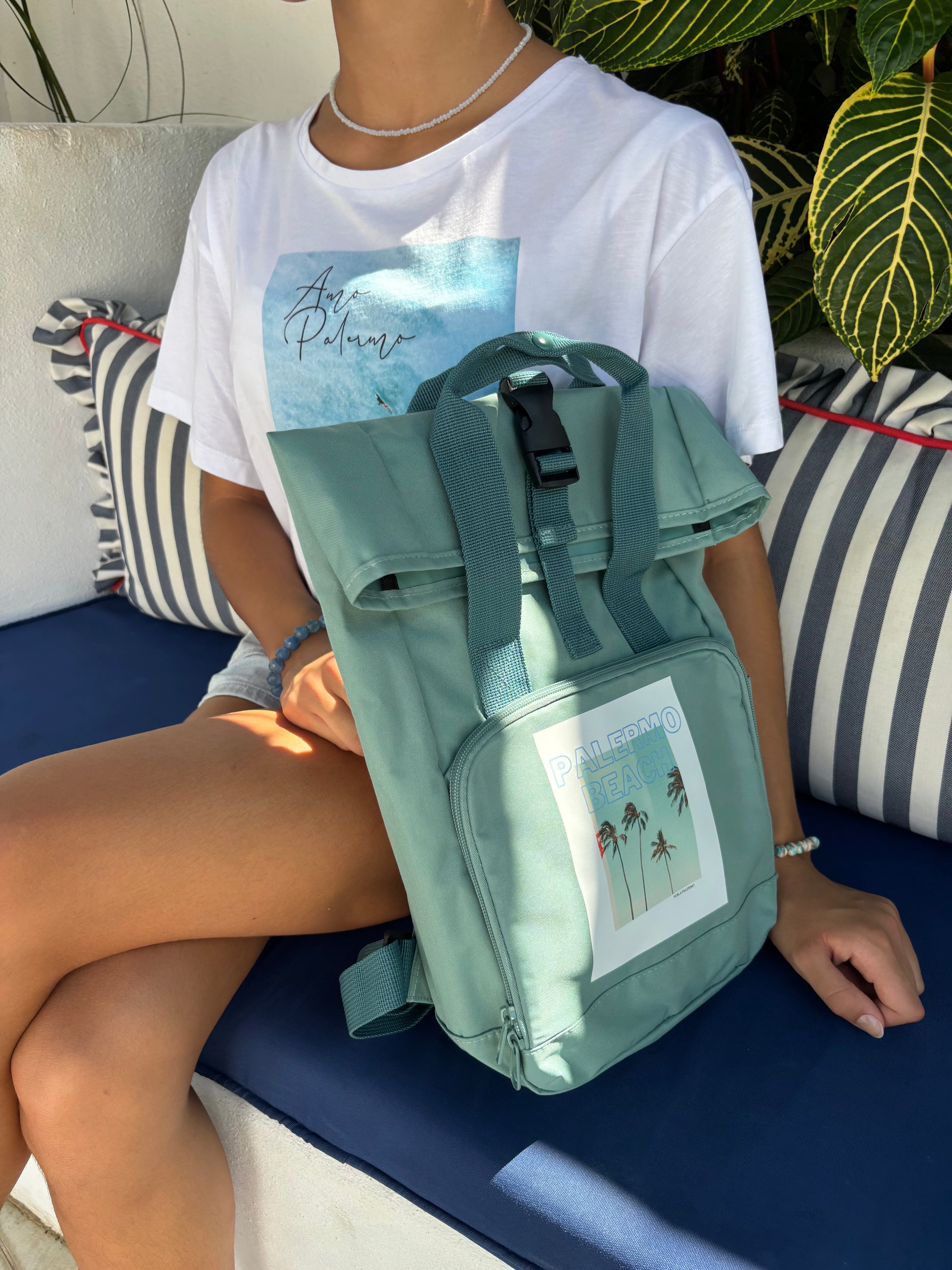 Rucksack mit Seitentasche Palermo Beach
