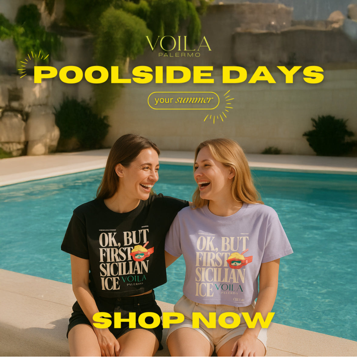 Sicilian Ice Cream Crop Top – Süß, Sommerlich & Cool