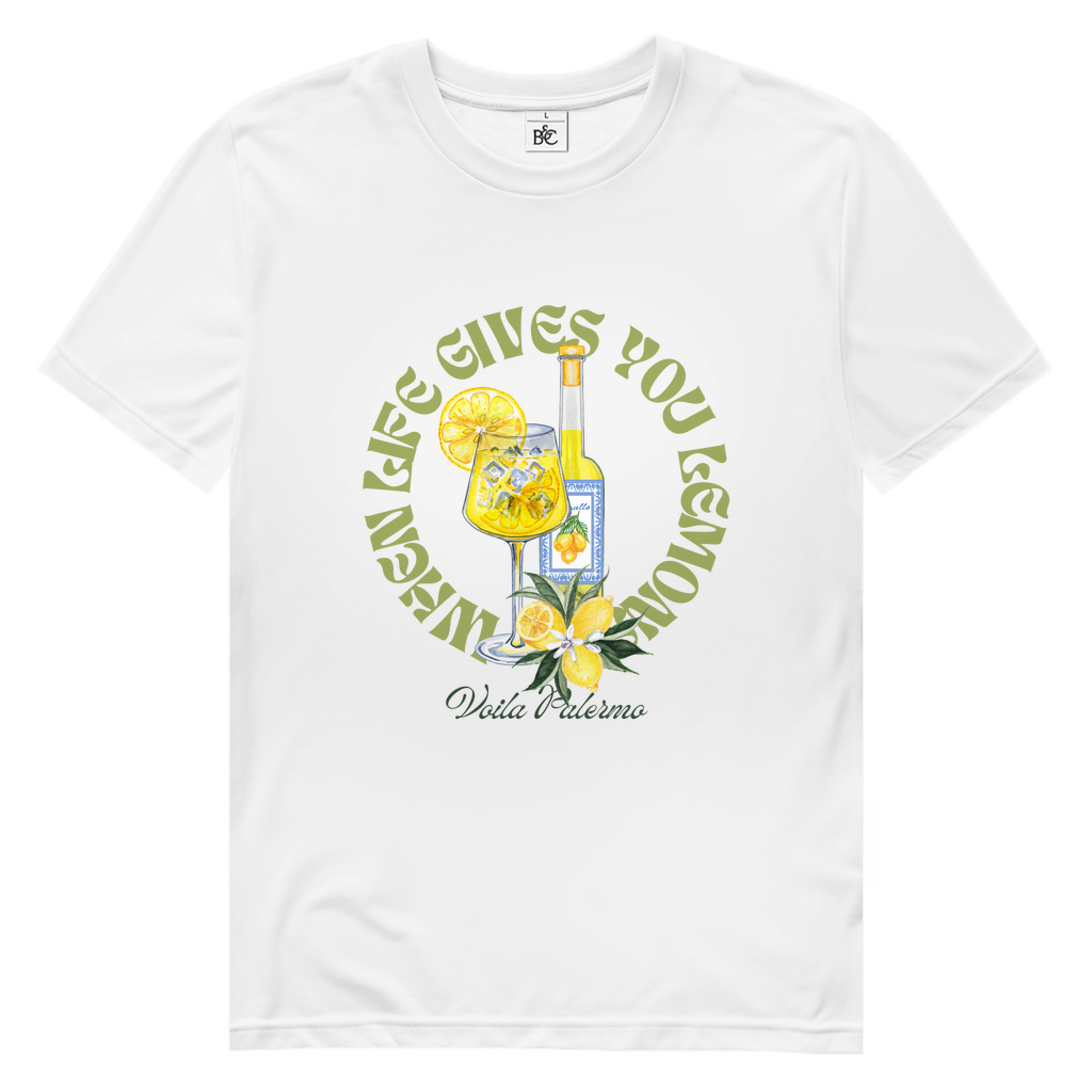 Herren Premium Bio T-Shirt Lemon Design
