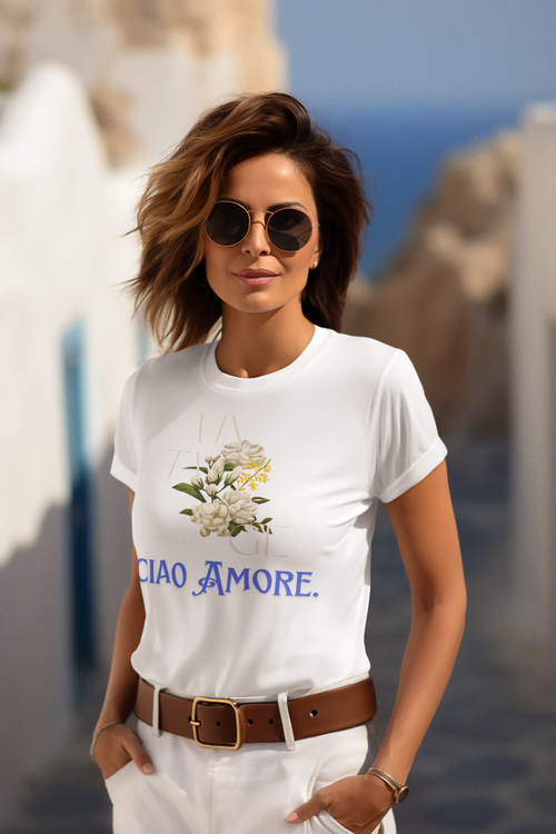 Ciao Amore Oversized Crop Top