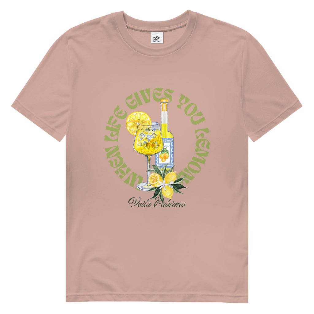 Herren Premium Bio T-Shirt Lemon Design