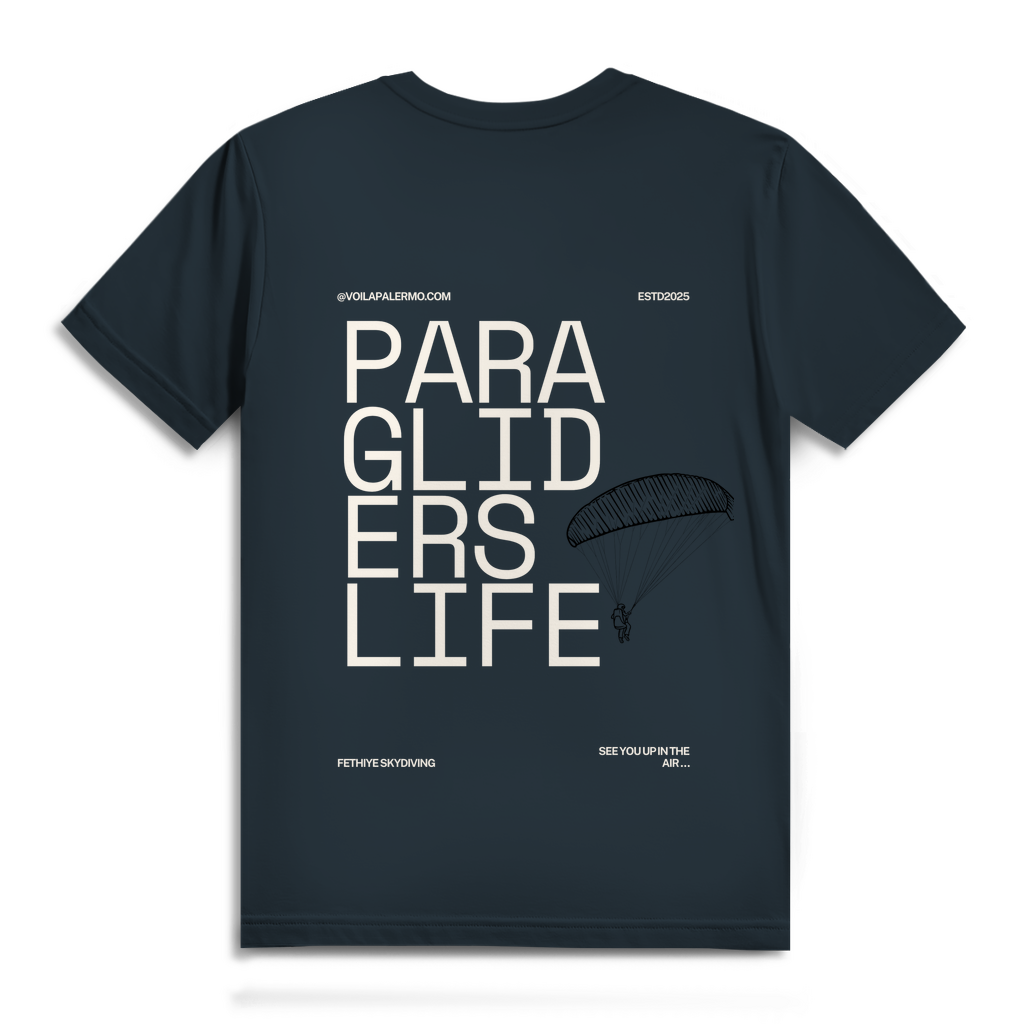 Herren Premium Bio T-Shirt paragliders life