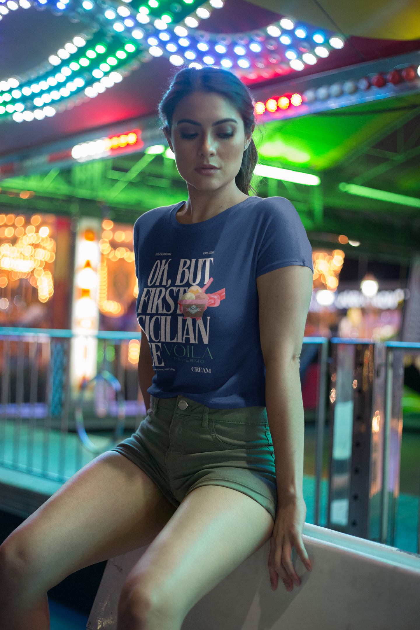 Sicilian Ice Cream Crop Top – Süß, Sommerlich & Cool