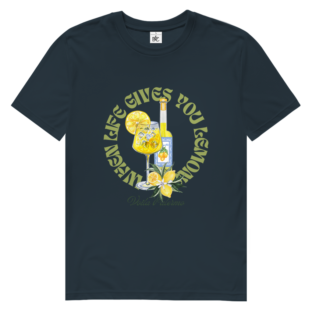 Herren Premium Bio T-Shirt Lemon Design
