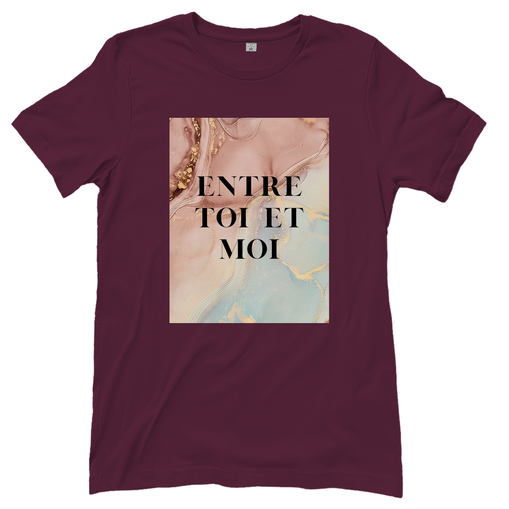 Damen T-Shirt Entre Toi et Moi