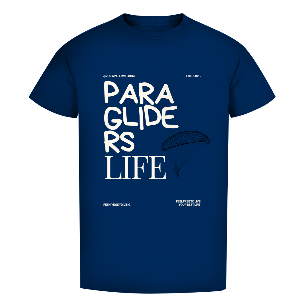 Herren Premium Bio T-Shirt paragliding
