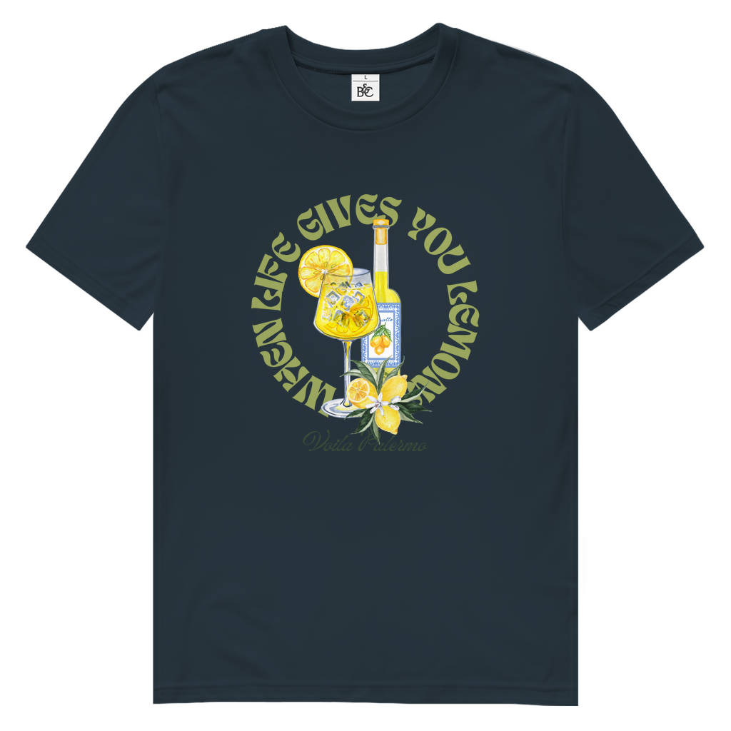 Herren Premium Bio T-Shirt Lemon Design