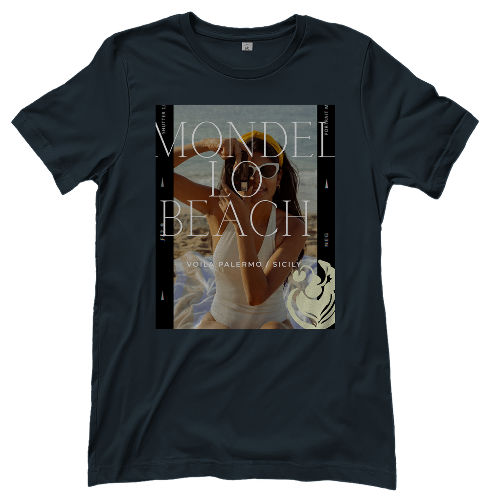 Damen T-Shirt Mondello Beach