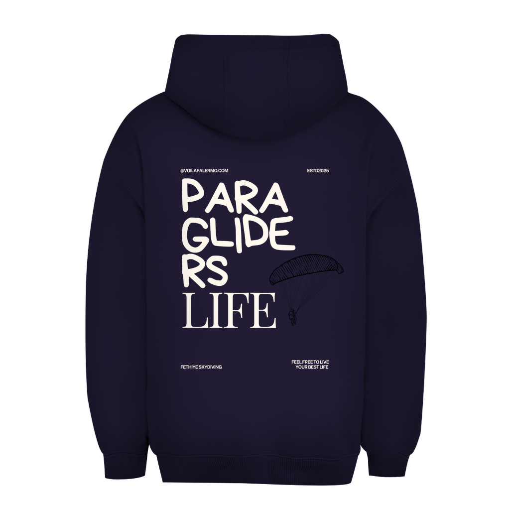 Unisex Oversize Hoodie Paragliders Life