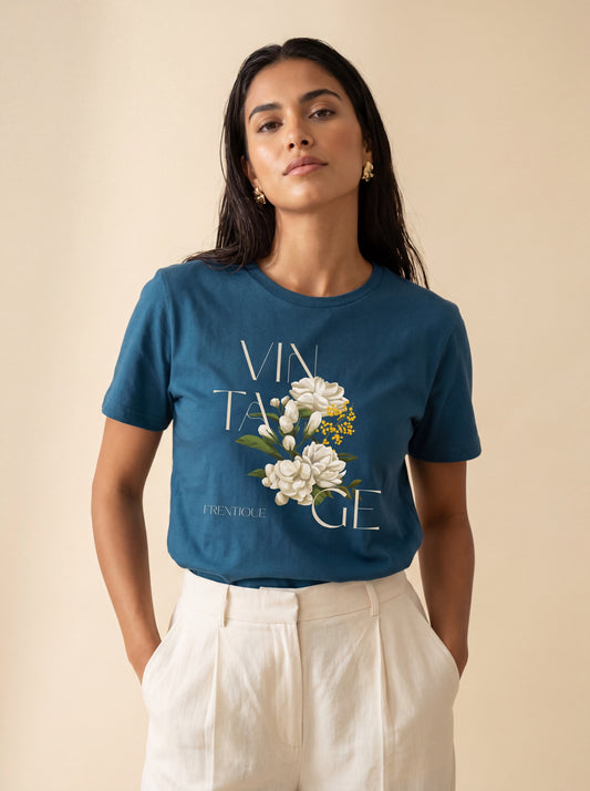Tshirt Blue Vintage