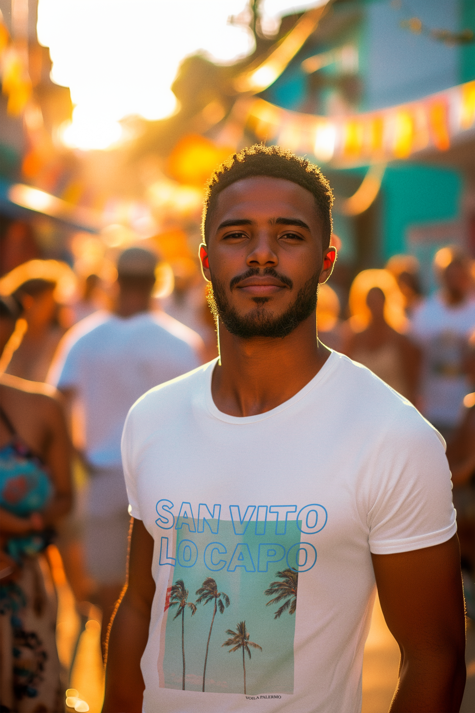 Herren Premium Bio T-Shirt San Vito Lo Capo